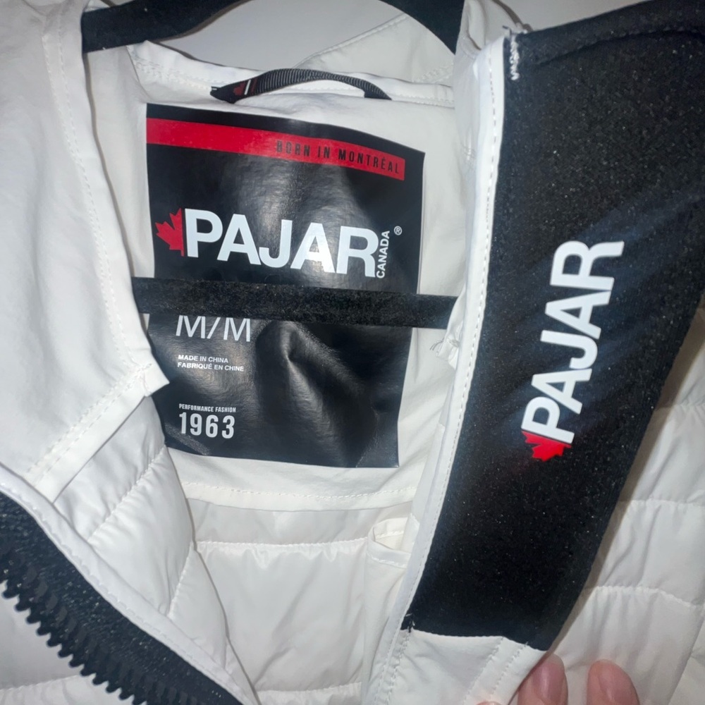 Pajar Cressy Women’s stretch white and black puffer jacket - Picture 6 of 6
